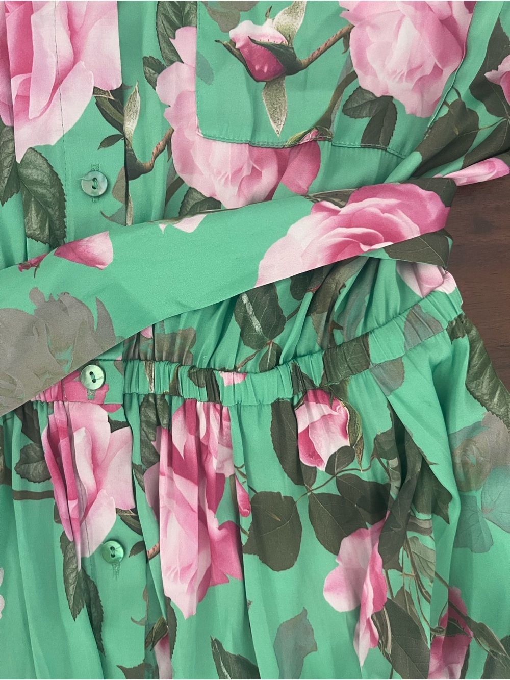 New L'AGENCE Virlen Tiered Satin Shirt Dress - Picture 10 of 16